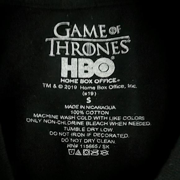 Game of Thrones Mother of Dragons Black Tshirt - Picture 7 of 7